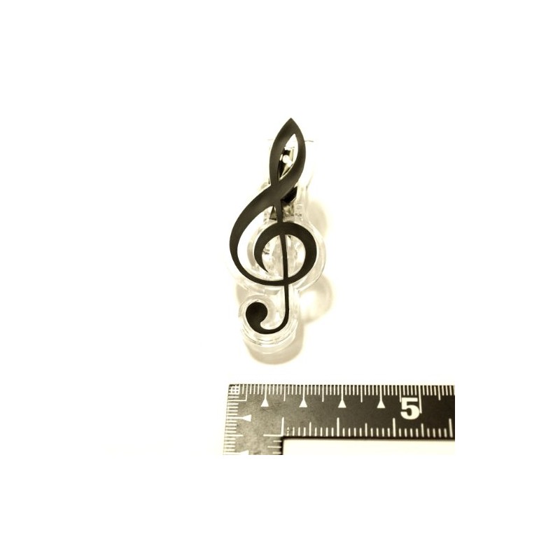 ナカノ ト音記号クリップ ブルー CL-18N/GC/BU