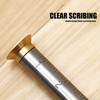 Woodworking Marking Gauge 20cm Clear Scale Double Head Scriber Ruler