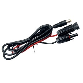 jasavdio Solar Panel Adapter Connectors to DC 7.9mmx0.9mm Adapter Cable for Solar Portable Power Station