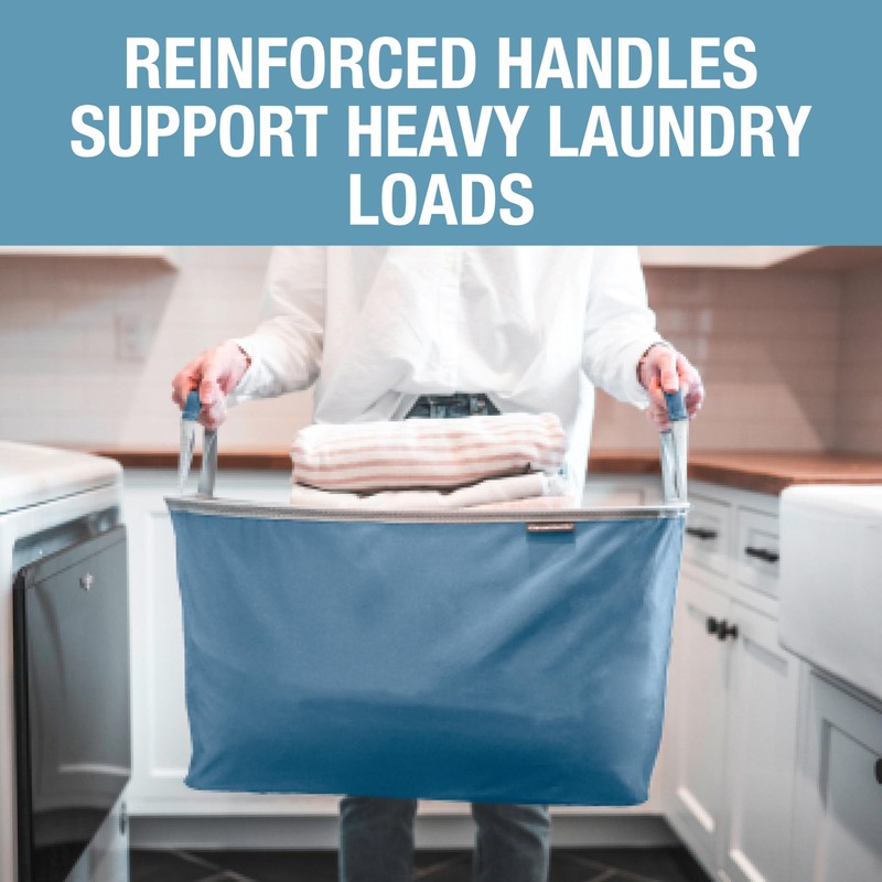 CleverMade Collapsible Laundry Basket 2 Pack – 60L (16 Gal)