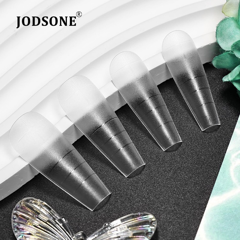JODSONE Medium Long Square Press-On Nails Pre Shape Square Gel