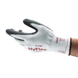 Ansell HyFlex 11-735 Cut protection gloves, mechanical protection, White, Size 9 (Pack of 12 pairs)