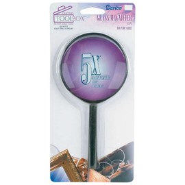 Darice 90mm Handheld Glass Magnifier