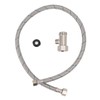 Bidet Attachment with Dual Nozzles Non Electric 7/8 Copper Tee