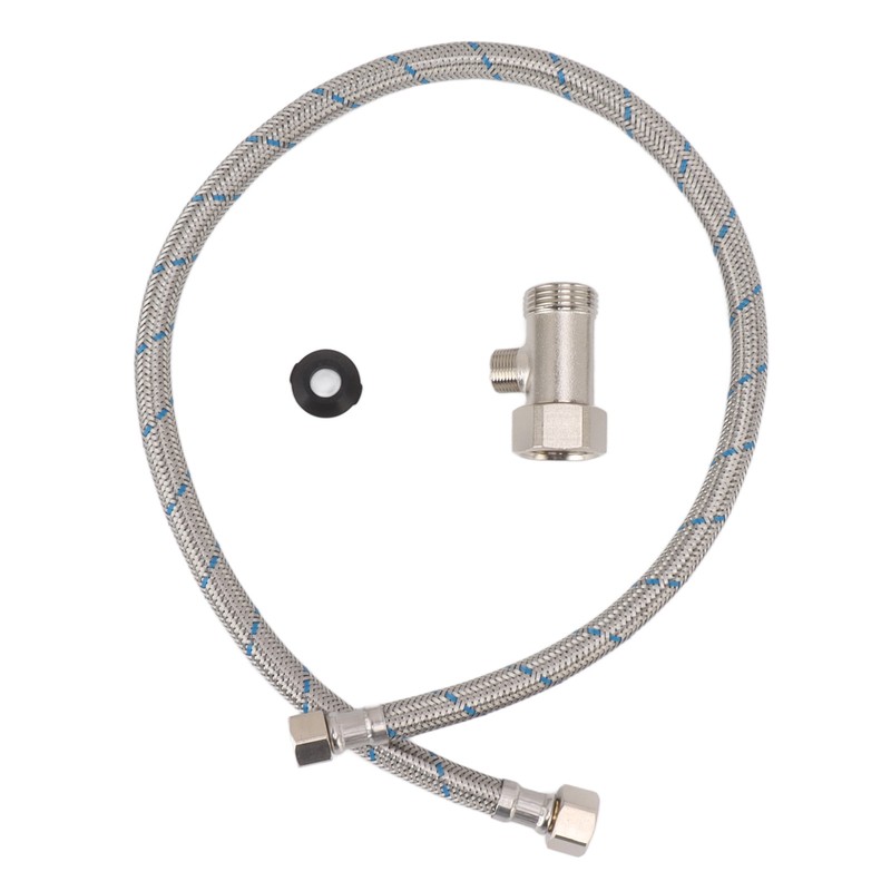 Bidet Attachment with Dual Nozzles Non Electric 7/8 Copper Tee