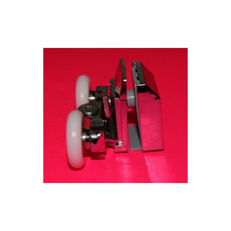 ShowerPart Twin/Double Top Shower Door Rollers/Wheels/Runners L020, Shower Door Wheel