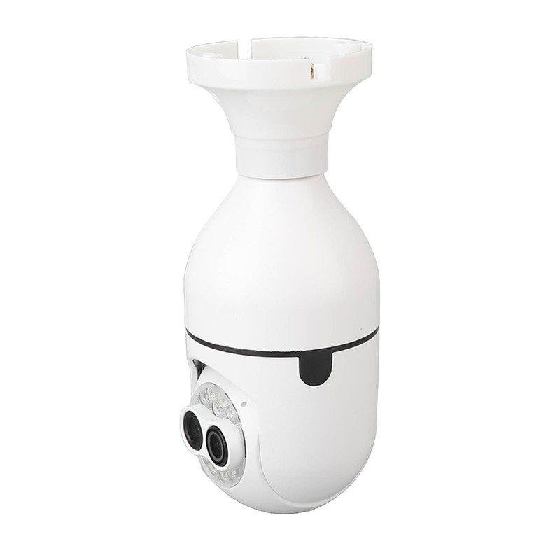 Dual Lens Camera 110 to 250V Sound and Light Alert