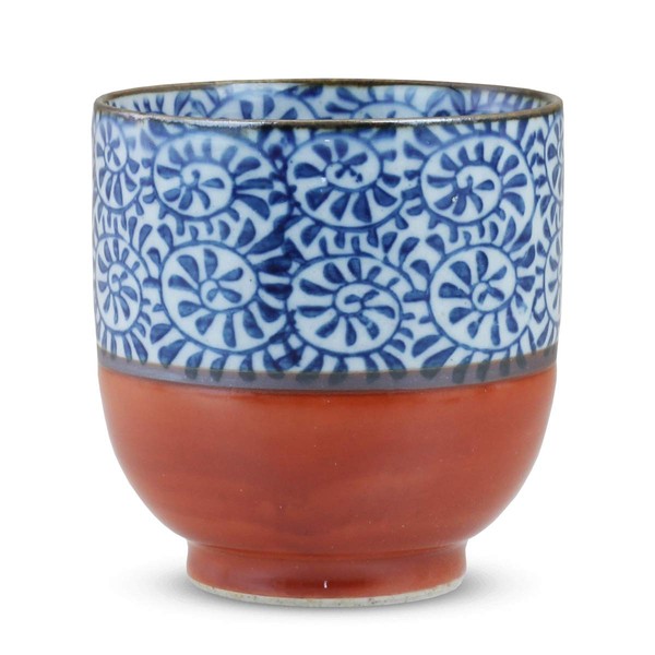 Ctoc Japan 821236 Teacup Red Diameter 2.9 x 3.1 inches