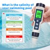 2025 New 5 in 1 Pool Salt Tester，Accurate and Reliable,Salt,