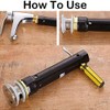 LightBeacon Pipe Wrench, 2 in 1 Socket Wrench, Hose Wrench