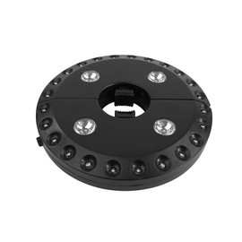 Sarini Sonnenschirmlicht, Terrassenschirmlicht, 3 Helligkeitsmodi, kabellos, 28 LED-Leuchten, 200 Lumen, Schirmmastlicht für Terrassenschirme, Campingzelte