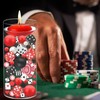 FEICUIBEXI 414 Pcs Casino Theme Vase Fillers for Table Centerpieces