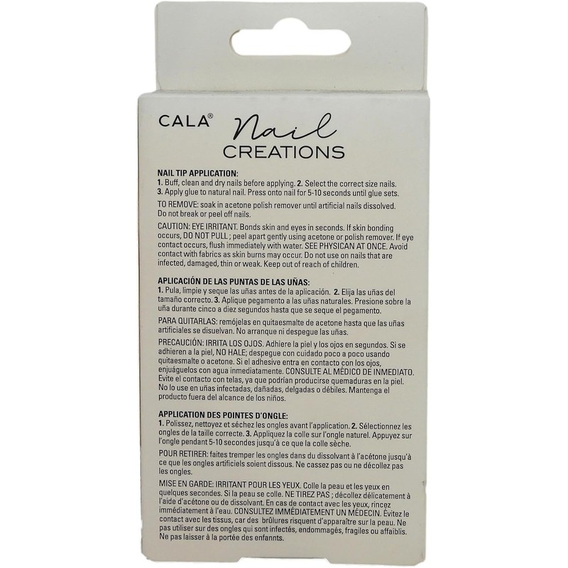 CALA "Nail Creation Lux" uas postizas (24 uas en 12