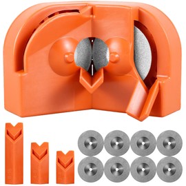 MLUOVI Drill Bit Sharpener, Drill Bit Sharpener for All Bits(5/64''- 5/8''), Portable Drill Grinder Grinding Tool, Multipurpose Drill Bits Grinding Sharpener, Grinder Drill Bit Sharpener