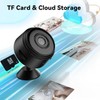 Oraolo Indoor Surveillance Camera, 1080P Clear Night Vision, Home Security