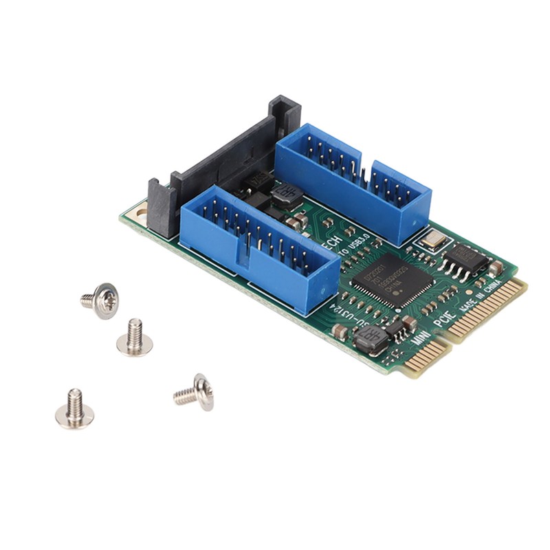 MINI PCI E to USB3.0 Expansion Card 5Gbps Transmission 19