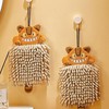 Soulnioi Kitchen Hand Towels, Cute Animal Dish Cloths Microfiber Cleaning