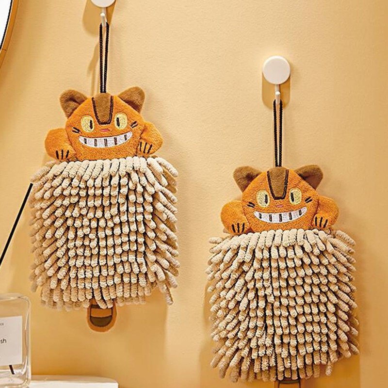 Soulnioi Kitchen Hand Towels, Cute Animal Dish Cloths Microfiber Cleaning