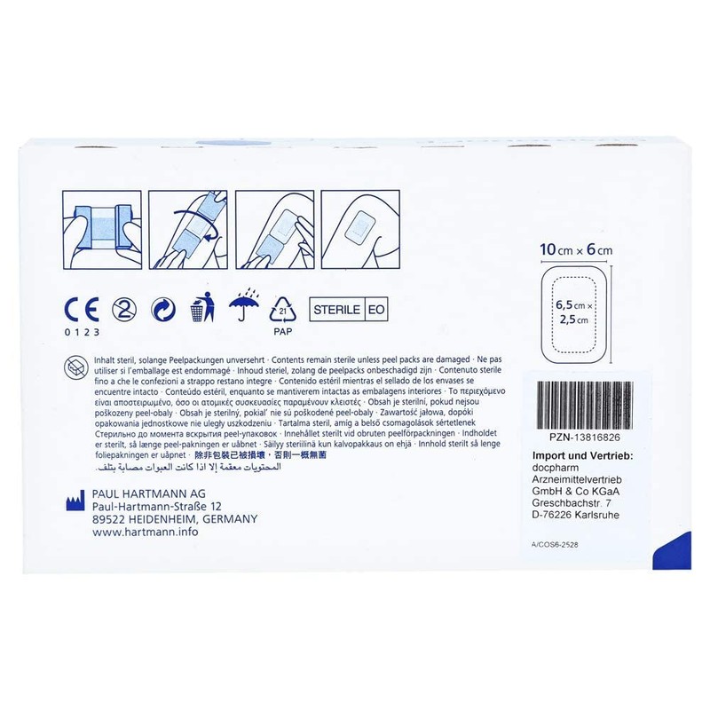 COSMOPOR e sterile 6x10cm