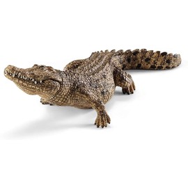 Gemini&Genius Crocodile Action Figure Toy for Kids, Wildlife World Alligator Animal Toy Figure, Education and Collection Toy for Kids