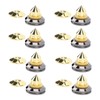 Speaker Spike Pad Kit Wide Application Shock Absorbing Zinc Alloy