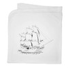 Azeeda 'Sailing Ship' Cotton Baby Blanket/Shawl (BY00039305)