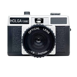 Holga 135BC 35mm Curved Angle Film Camera - Silver/Black