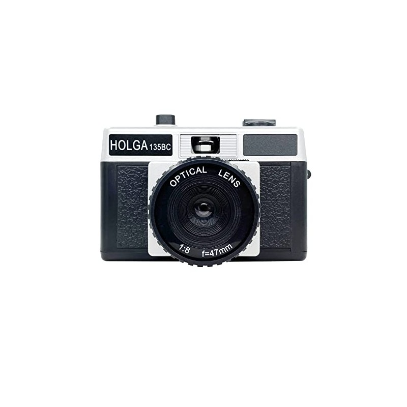 Holga 135BC 35mm Curved Angle Film Camera - Silver/Black