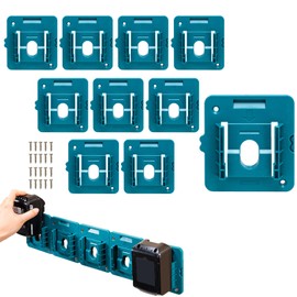 (5 Pack) Battery Holder Fit for Makita 18V Battery, Wall Mount Batteries Storage Organizer for Work Van, Shelf, Toolbox for BL1860 for BL1850 for BL1840 BL1830 BL1860 BL1850 BL1840