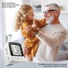 MBUPAI Digital Wrist Blood Pressure Monitor Large Lcd Voice Dual
