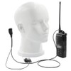 Karier 2 Pin Walkie Talkies Headset Earpiece with PTT Mic
