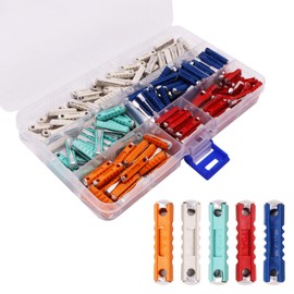 GDFYMI 200pcs 5A-25A Automotive Torpedo Fuses European, Car Fuses Assortment Kit