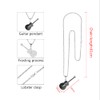 Magna Steel Men's Stainless Steel Acoustic Guitar Music Charm Pendant