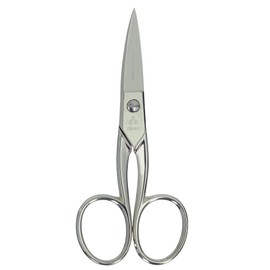 ALPEN Nail Scissors, pol. 4 carbon steel, C50, nickel-plated, polished.