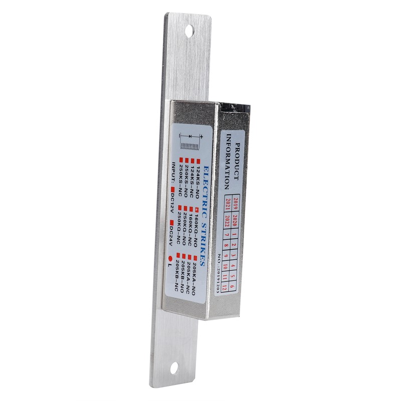 12V Cathode Lock Narrow Door Frame Electric Strike Household Lock