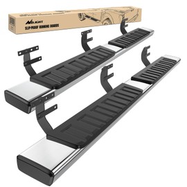 Nilight Running Boards Compatible with Dodge Ram 2019-2024 1500 New Body Style Crew Cab(Exclude 2019-2024 Classic) 6 Inch Side Step, 2 Years Warranty