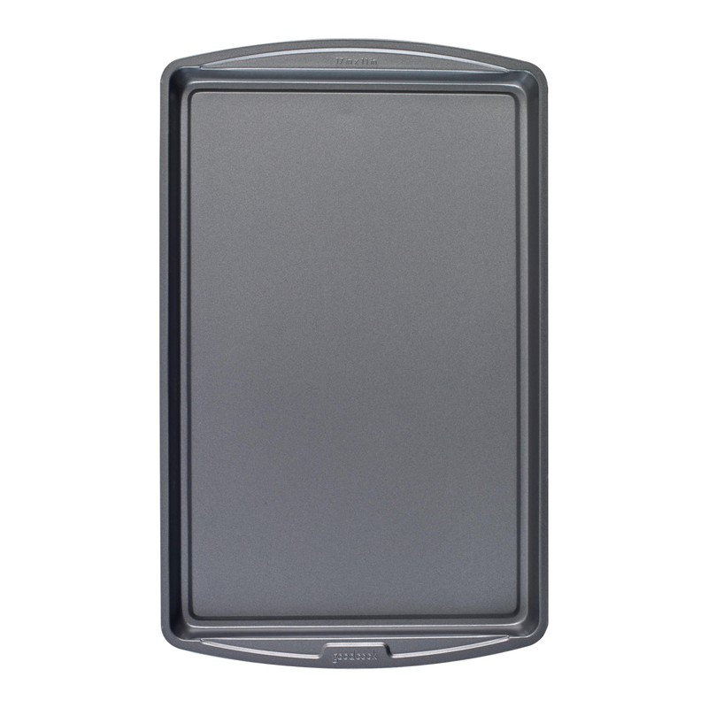 GoodCook Everyday Nonstick Steel Baking Sheet, 17" x 11", Gray,