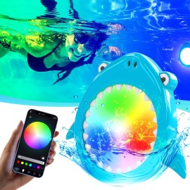 SLARY Led Pool Lights  IP68 Waterproof 12V for Swimming Pool Spa Light 26.2ft Cable