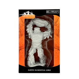 Pathfinder Deep Cuts Unpainted Miniatures: Wave 14: Earth Elemental Lord – Unpainted / Primed Pathfinder Miniature by WizKids - Tabletop RPG Games TTRPG
