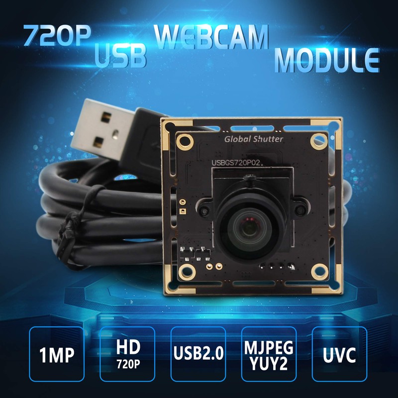 IFWATER Global Shutter USB Camera Module 720P 60fps High Speed