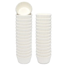 Goalfly Heavy Duty Standard White Cupcake Liners, 200 Pcs Muffin Liners, Paper Muffin Cups, No Muffin Pan Needed