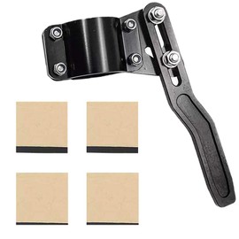 Turn Signal Lever Turn Signal Extension Stay, Signal Lever, Position Up Kit, Angle Adjustable, 0.7 - 1.1 inches (18 - 28 mm), For Steering, Car Modification (Black)