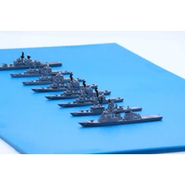Fujimi Model 1/3000 Collecting Warship Series No. 35 Marine Self-Defense Force 2nd Defense Force Group (1998) Plastic Model Warship 35
