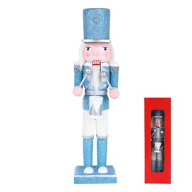 Jodsen 30 cm Christmas Nutcracker Soldier, Nutcracker Christmas Decoration, Nutcracker King, Traditional Wooden Nutcracker Christmas Decoration, Nutcracker Soldier Figure Decor (Soldiers)