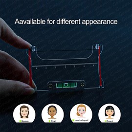 Eyebrow Peak Horizontal Beads Mapping Ruler Microblading Eyebrow Shape Position Balance Ruler Kit for Semi Permanent Tools (Kit #3)