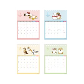 Sunstar Stationery mofusand S8521247 2025 Calendar Desktop