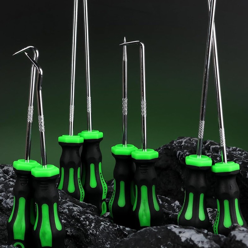Enwye 8-Piece Mini Hook and Pick Set, 4PCS 14cm and