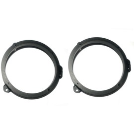 2X 6.5 Front Door Car Stereo Speaker Install Mount Bracket Plates -Made for Subaru: 2016 2017 2018 2019 2020 2021 WRX and WRX Sti