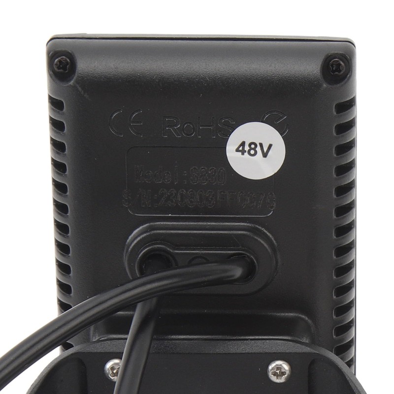 LCD S830 Panel with Waterproof Connector, ABS Material, Clear Data