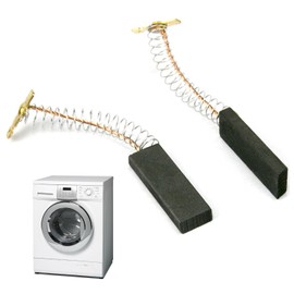 GVSS 2 x Washing Machine Carbon Brushes 5x12.5x36mm Compatible with Siemens Universal Motor Carbon Brushes for Washing Machine with Drum